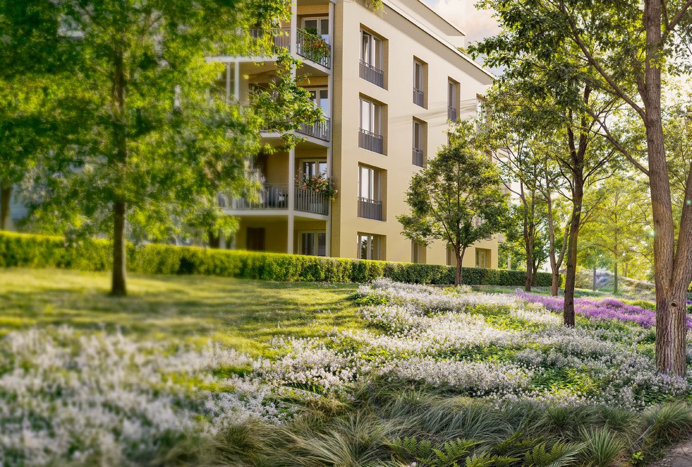 LOOP Nürnberg — Gartenwohnung mit Terrasse